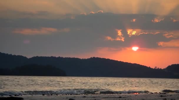 Hermosas playas de Krabi . — Vídeos de Stock