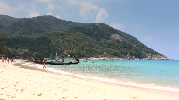 Prachtige landschappen van Thailand — Stockvideo