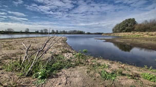 Schönheit der europäischen Landschaft. — Stockvideo