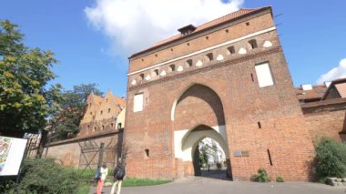 Torun'da eski şehir. 