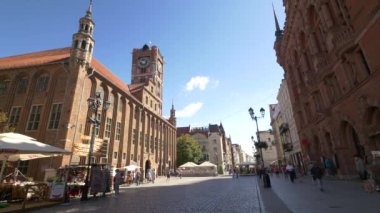 Torun'da eski şehir. 