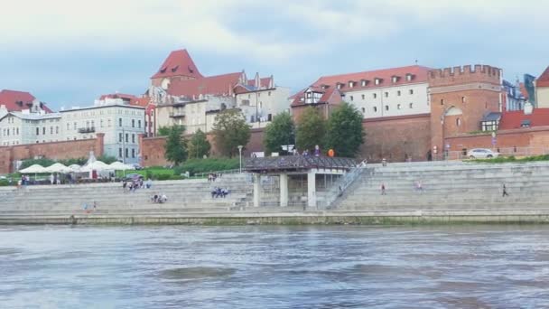 Arquitetura de Torun — Vídeo de Stock