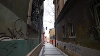 Varşova'nın tarihi kent mimarisi.