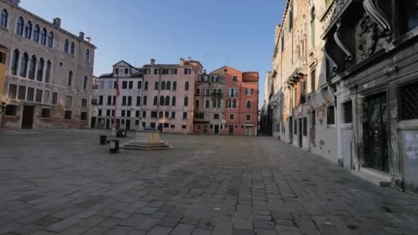 Architektura Benátky — Stock video
