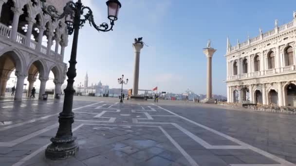 Arkitektur i Venedig. — Stockvideo