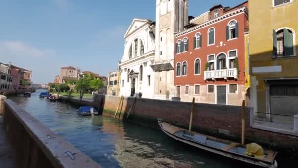 Архітектура міста Венеція — стокове відео
