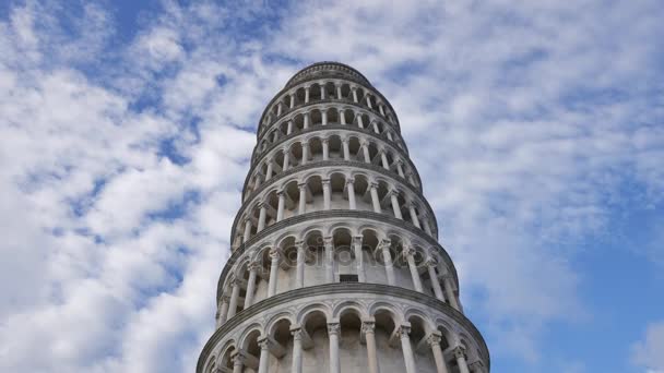 Arkitekturen i Pisa. — Stockvideo