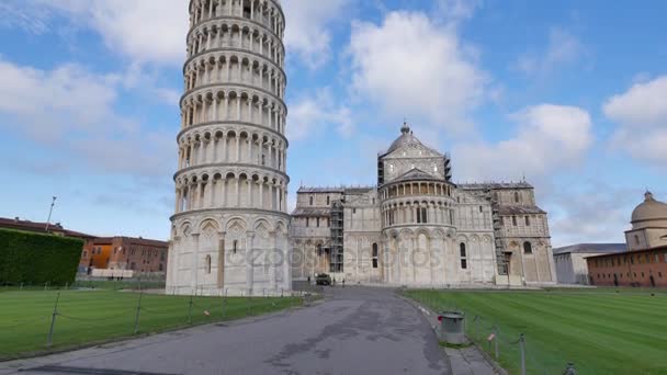 Arquitectura de Pisa . — Vídeo de stock