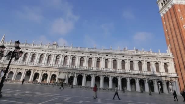 Архитектура Венеции . — стоковое видео