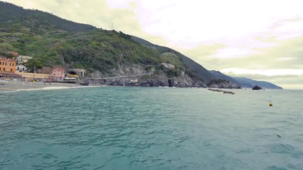 Mar en Italia . — Vídeo de stock