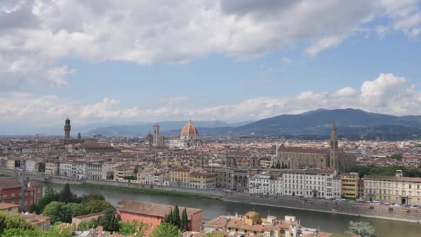 Architettura di Firenze . — Video Stock