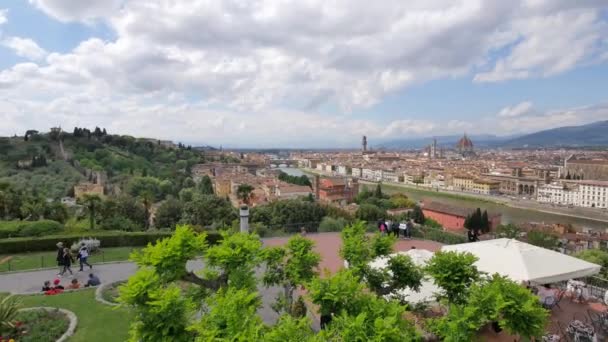 Arquitectura de Florencia . — Vídeo de stock