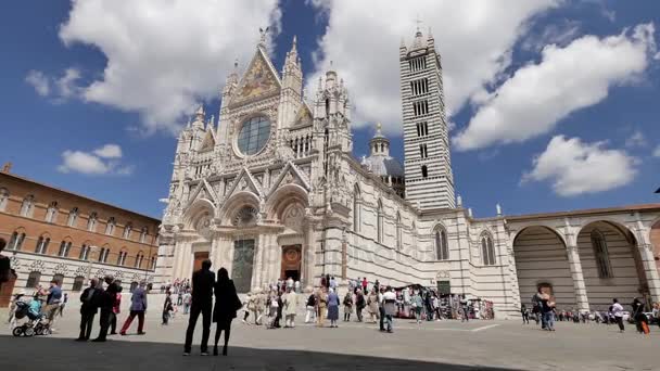 Architektura Siena. — Wideo stockowe