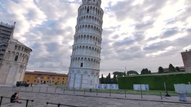 Architektur von Pisa. — Stockvideo