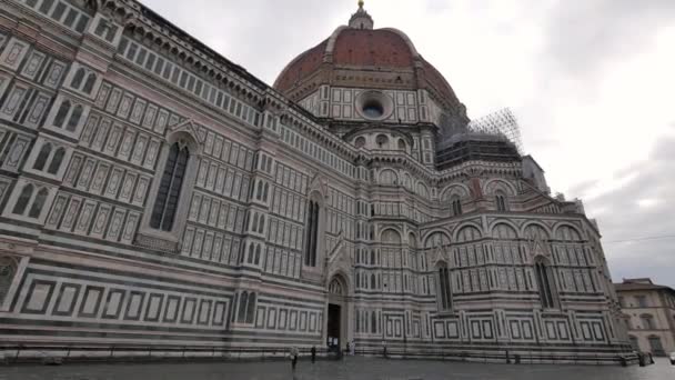 Arkitekturen i Florens. — Stockvideo