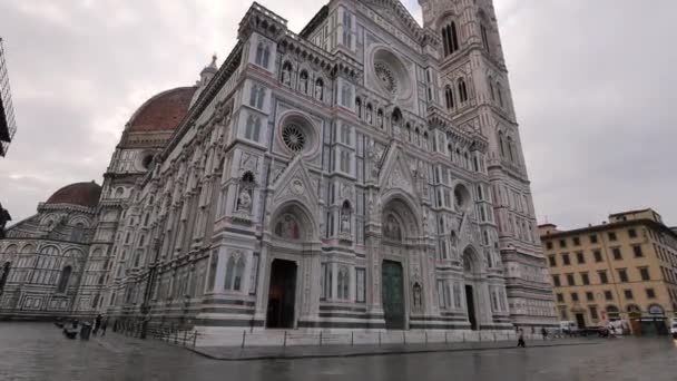 Architektur der Florenz. — Stockvideo