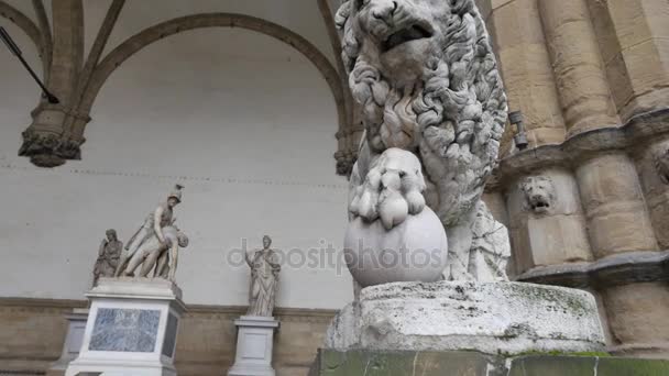 Arte de Florença . — Vídeo de Stock