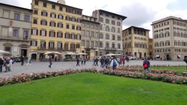 Architectuur van florence. — Stockvideo