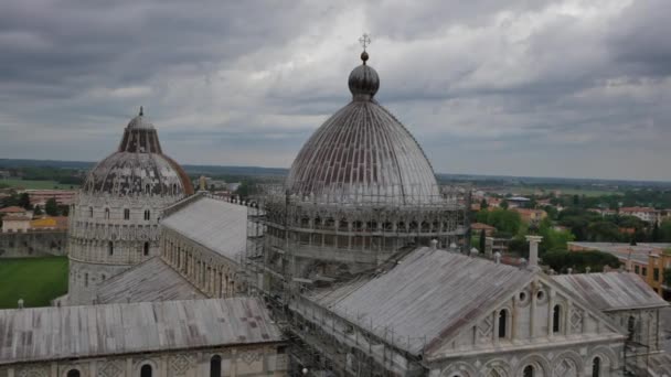 Architecture of Pisa, Italy. — Stock Video