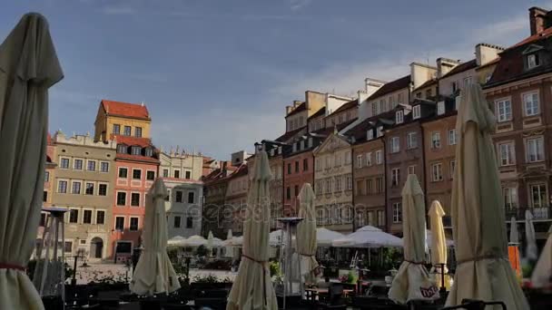 Architecture of Warsaw. — Stock Video