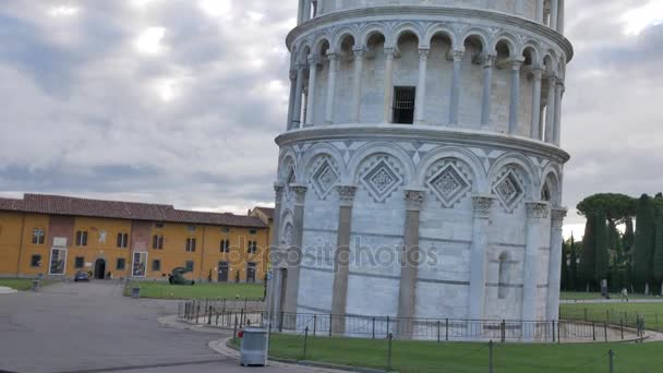 Arkitekturen i Pisa. — Stockvideo