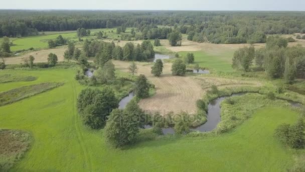 Images aériennes de nauteurs en Europe . — Video