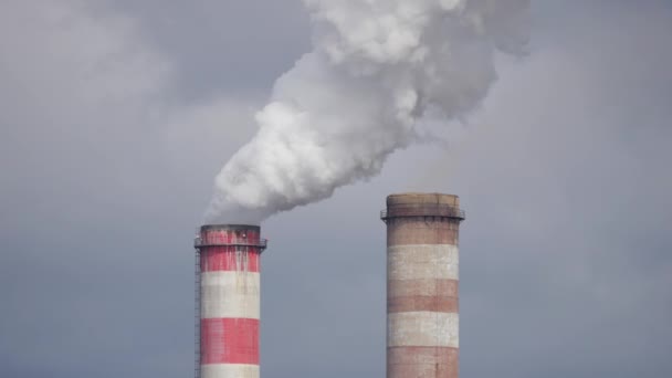 Problema da poluição atmosférica . — Vídeo de Stock