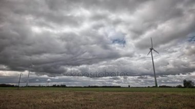 Windfarm hızlandırılmış görüntüleri.