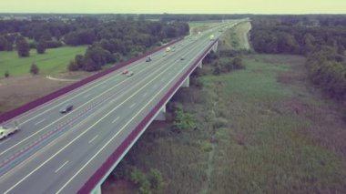 Speedway Avrupa'nın havadan çekim.