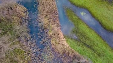 Curvy Nehri'nin havadan görüntüleri.
