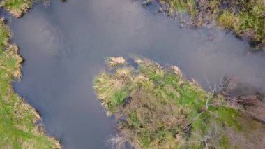 Curvy Nehri'nin havadan görüntüleri.