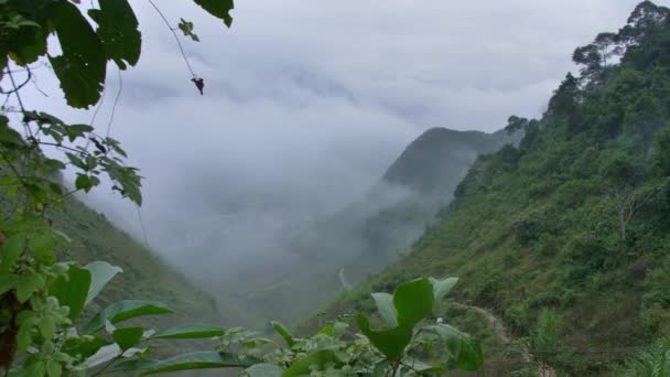 Berg Der Provinz Giang Vietnam — Stockvideo