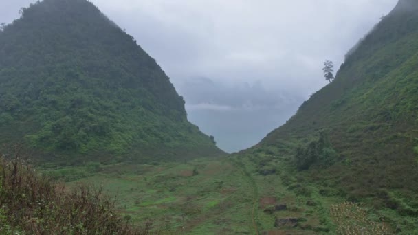 Montañas Provincia Giang Vietnam — Vídeo de stock