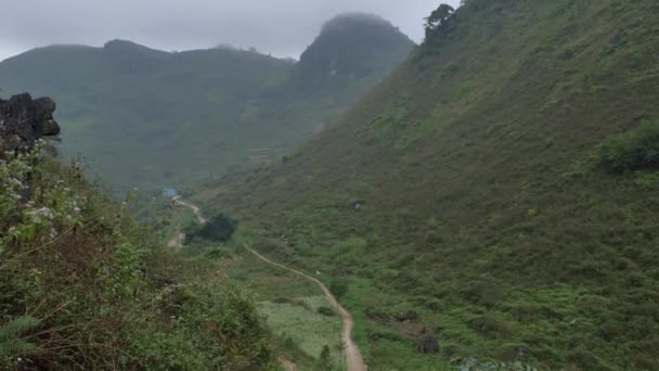 Góry Prowincji Giang Wietnam — Wideo stockowe