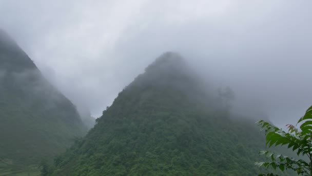 ハザン省 ベトナムの山 — ストック動画