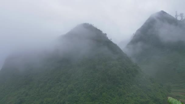 Berg Der Provinz Giang Vietnam — Stockvideo