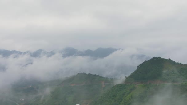 Montañas Provincia Giang Vietnam — Vídeo de stock