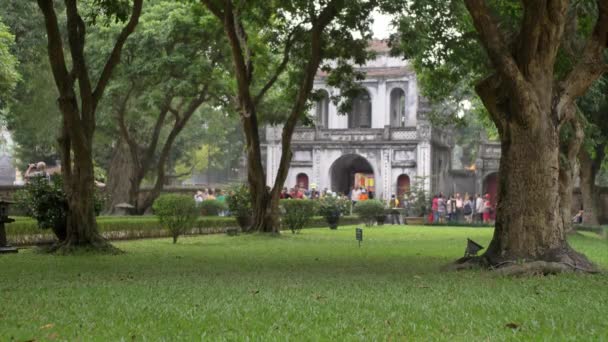 Parque Verde Hanói Vietnã — Vídeo de Stock