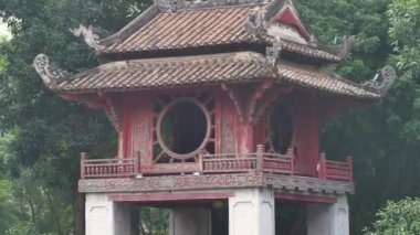 Vietnam 'daki eski tarihi bina.