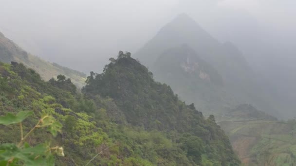 ハザン省 ベトナムの山 — ストック動画