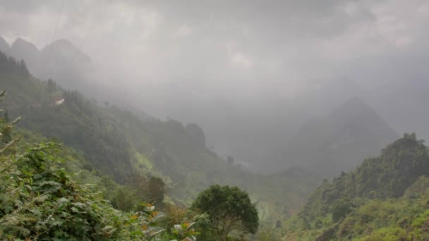 Montañas Provincia Giang Vietnam — Vídeos de Stock