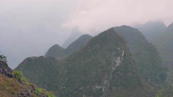 Montagnes Dans Province Giang Vietnam — Video