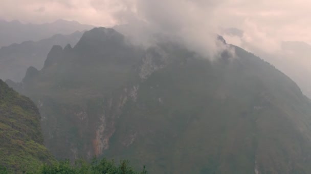 Berg Giang Provinsen Vietnam — Stockvideo