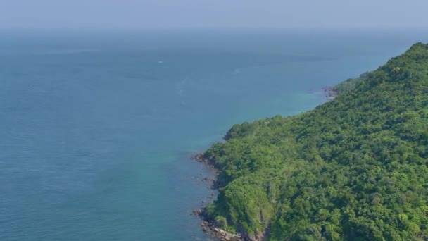 Pohled Lanovky Ostrově Hon Thom Vietnam — Stock video