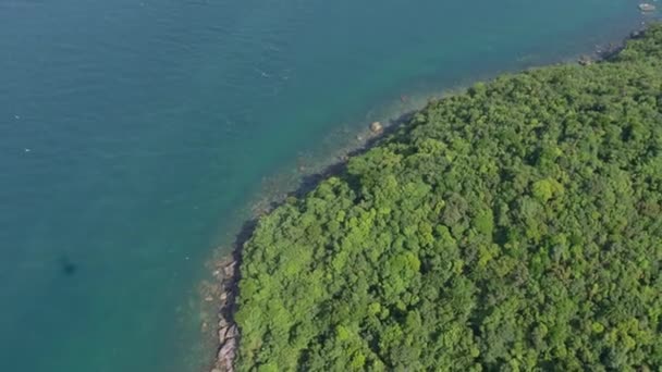 Pemandangan Dari Cable Car Pulau Hon Thom Vietnam — Stok Video