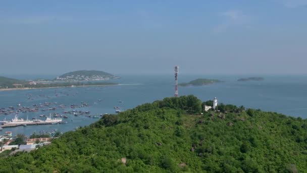 Vietnam Hon Thom Adası Ndaki Cable Car Dan Görüntü — Stok video