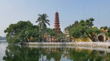 Hanoi, Vietnam 'da Tran Quoc Pagoda