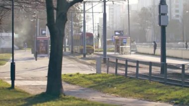 Polonya, Varşova 'da tren durağı