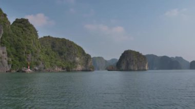 Ha Long Körfezi manzaraları, Vietnam