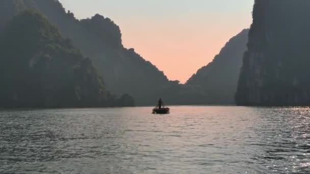 Τοπία Του Long Bay Βιετνάμ — Αρχείο Βίντεο